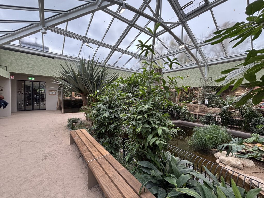 das neue Reptilienhaus im Zoo Leipzig