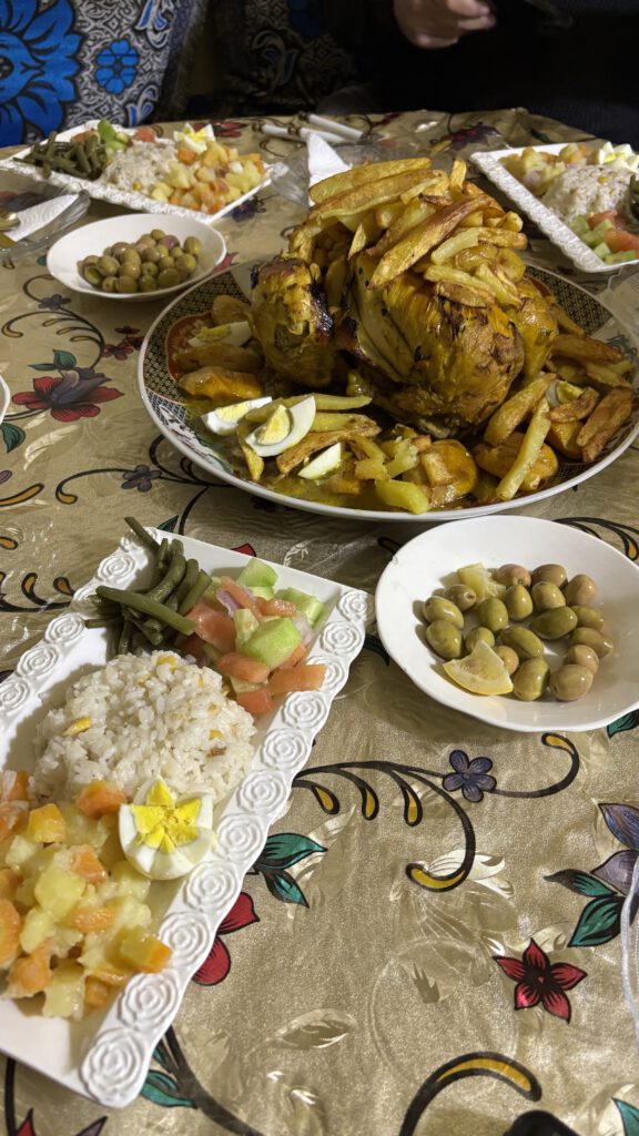 Abendessen in Marokko